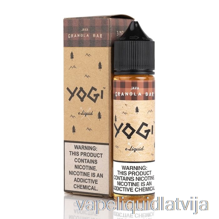 Java Granola Batoniņš - Yogi E-šķidrums - 60ml 0mg Vape šķidrums